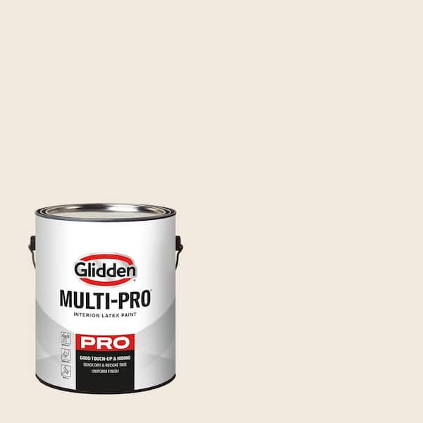 Glidden Multi-Pro 1 gal. PPG1197-1 Tangelo Cream Ultra Flat Interior Paint (2)