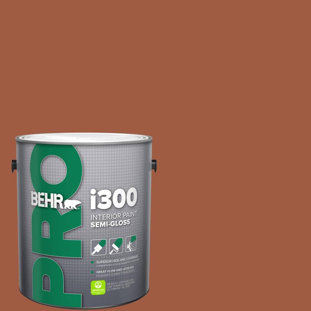 BEHR PRO 1 gal. #HDC-AC-01 Nouveau Copper Semi-Gloss Interior Paint