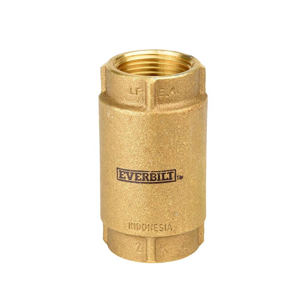 Everbilt 1 in. Brass Check Valve