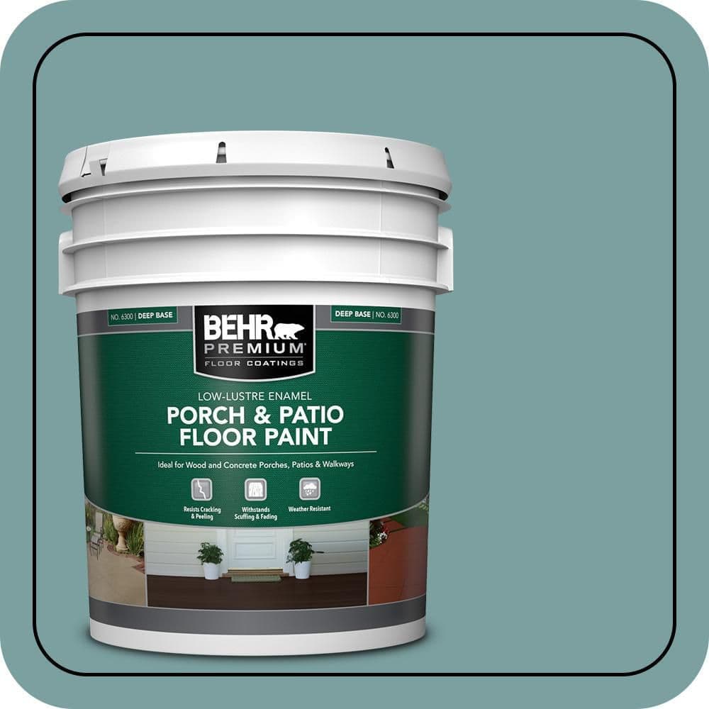 BEHR PREMIUM #S440-4 Textured Low-Lustre Enamel Interior/Exterior Porch and Patio Anti-Slip Floor Paint (1)