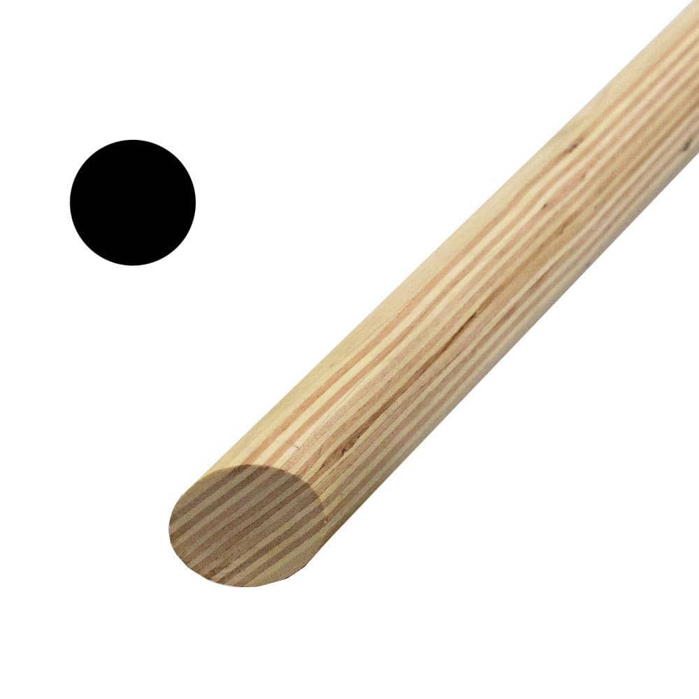 Kelleher 1-5/16 in. x 1-5/16 in. Laminated Veneer Lumber Full Round Molding