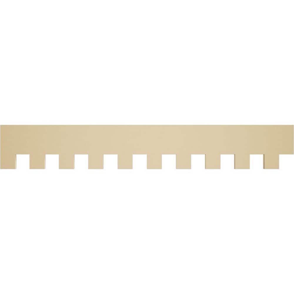 Ekena Millwork 1 in. D x 7 in. W x 46.625 in. L Primed Polyurethane Panel Moulding (1)