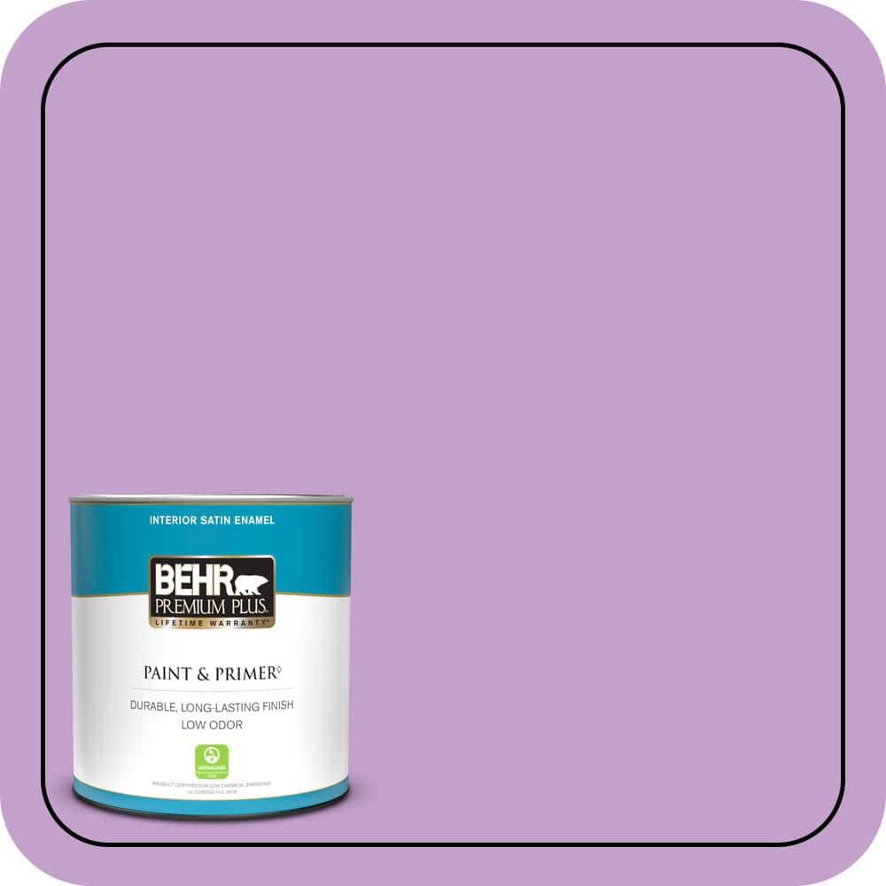 BEHR PREMIUM PLUS #P100-4 Lovers Knot Enamel Low Odor & Primer (1)