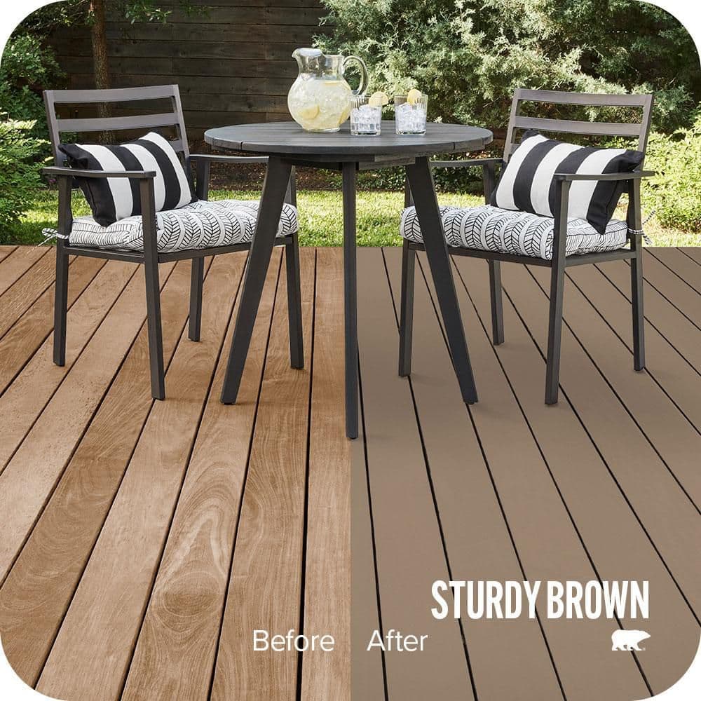 BEHR PREMIUM #MQ2-48 Color Waterproofing Exterior Wood Stain and Sealer (2)