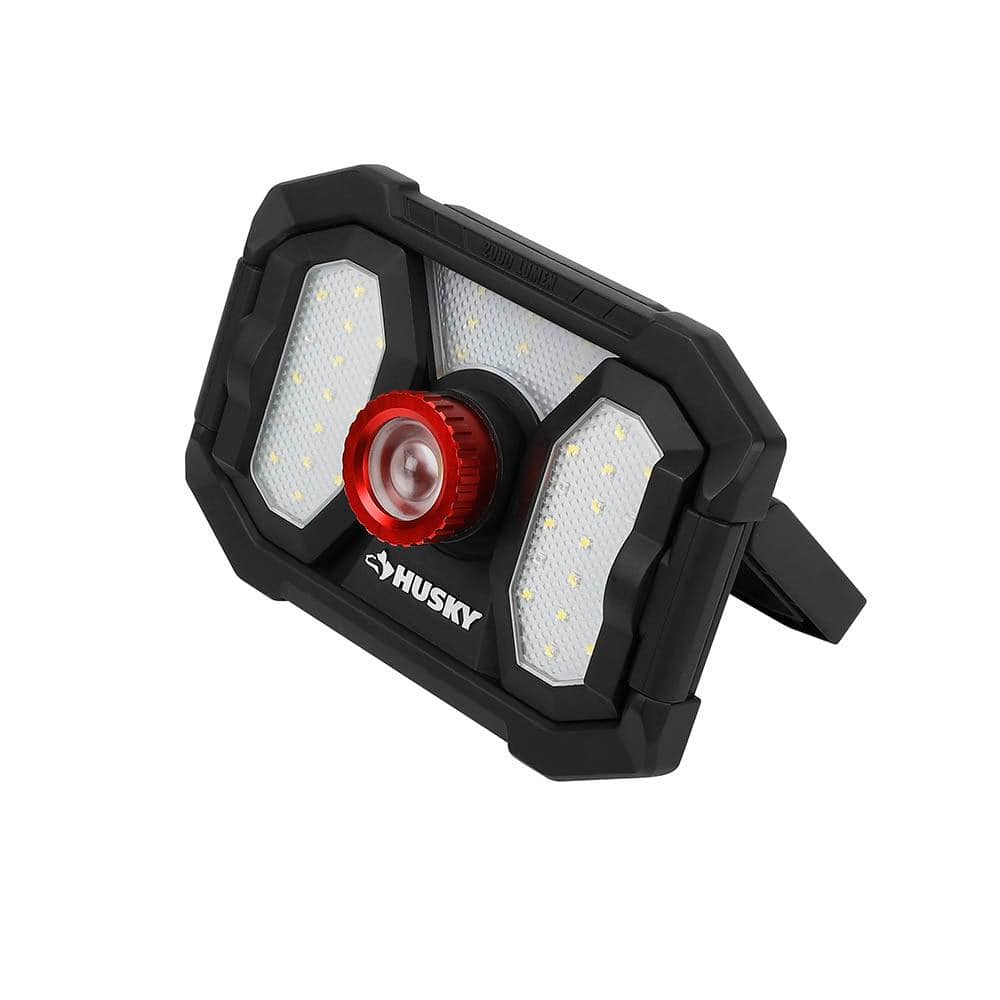 Husky Lumens Dual Power LED Floating Spotlight