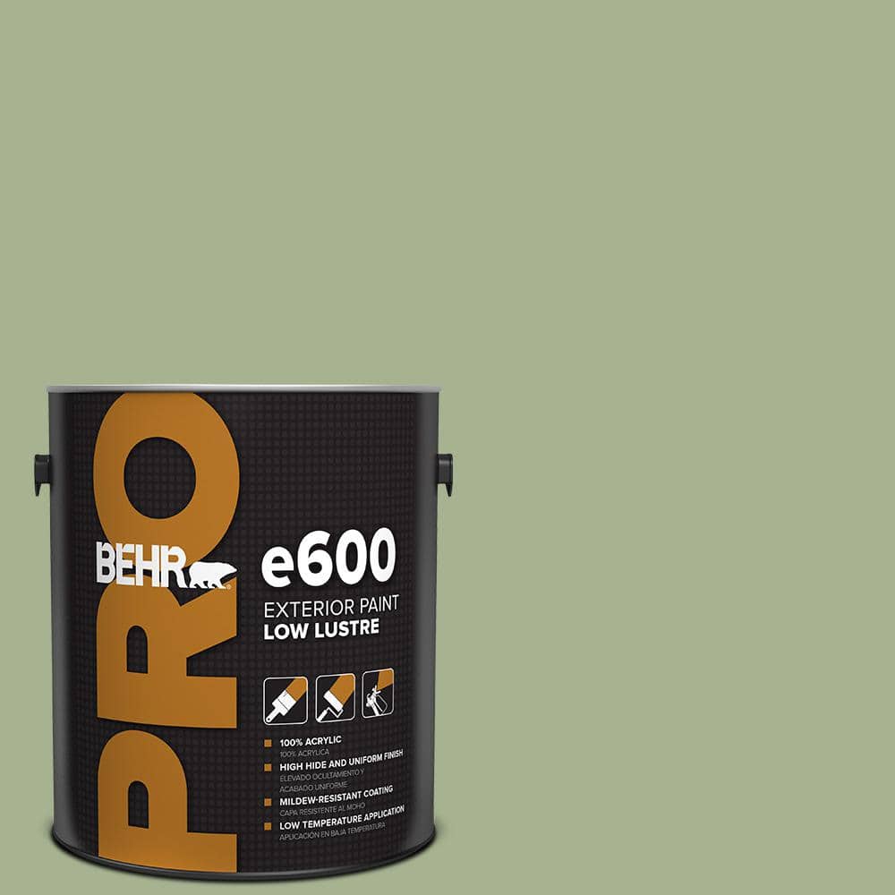BEHR PRO 1 gal. #PPU11-06 Willow Grove Low Luster Exterior Paint