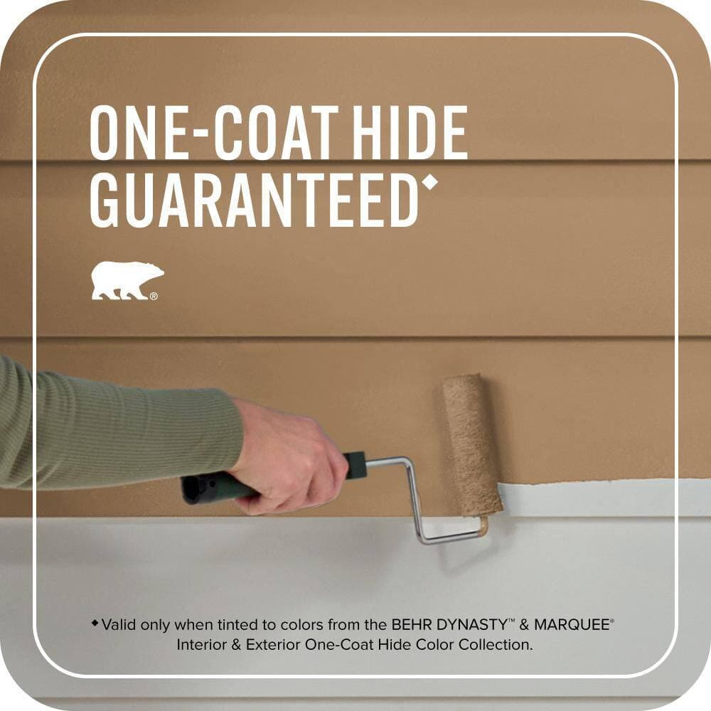 BEHR MARQUEE 1 gal. #S280-6 Hazel Flat Exterior Paint & Primer (3)