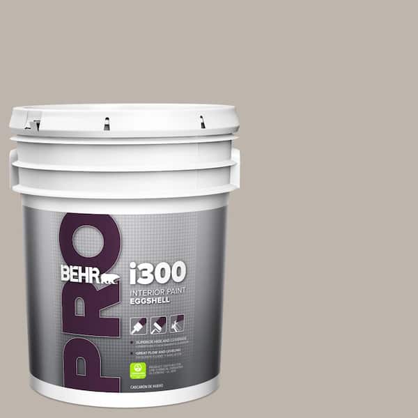 BEHR PRO 5 gal. #PPU18-12 Graceful Gray Eggshell Interior Paint (2)