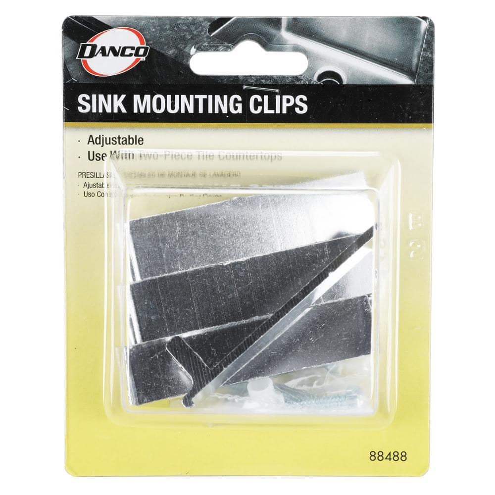 DANCO Sink Clips for Tile Counter (4-Pack) (2)