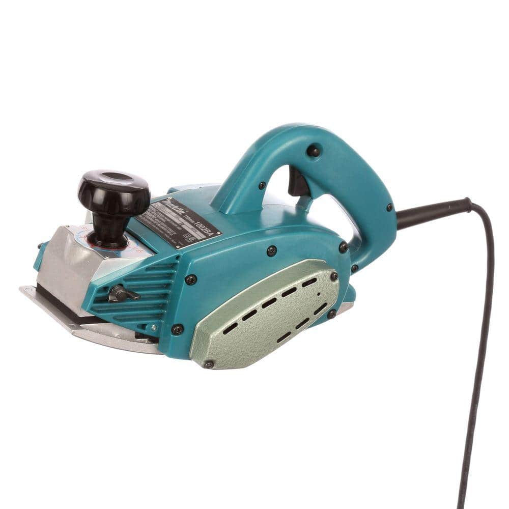 Makita 9.6 Amp 4-3/8 in. Corded Curved Base Corded Planer with (2) Blades (1)