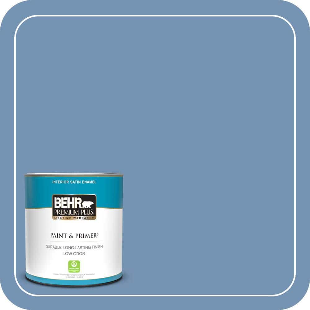 BEHR PREMIUM PLUS #580D-5 Ocean Ridge Enamel & Primer Color Sample (1)