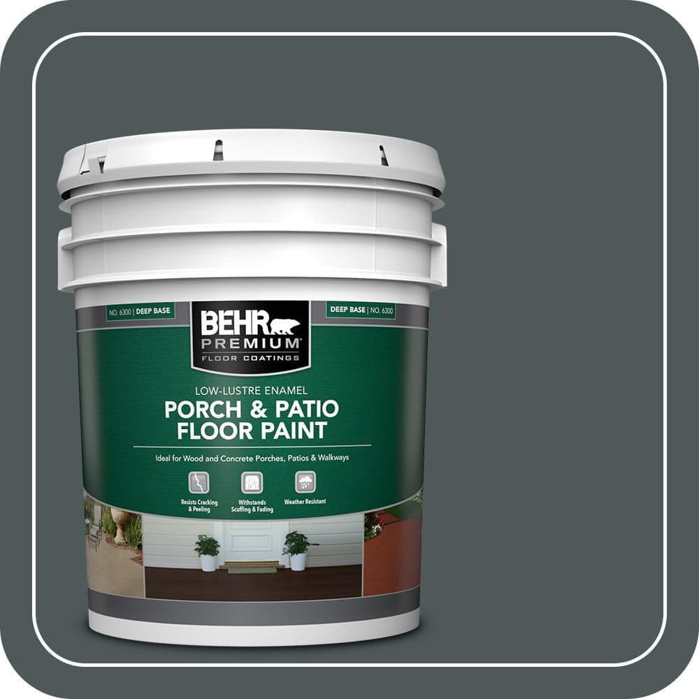 BEHR PREMIUM #N440-7 Low-Lustre Enamel Interior/Exterior Porch and Patio Floor Paint (1)