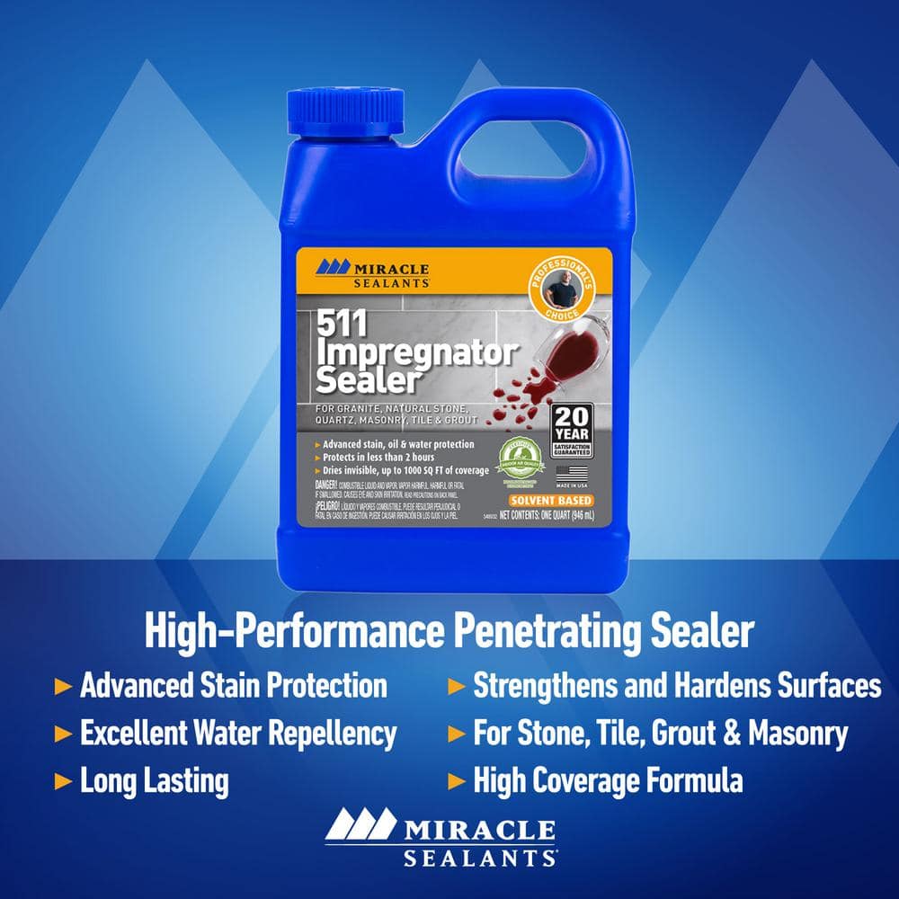 Miracle Sealants 32 oz. 511 Impregnator Penetrating Sealer (3)