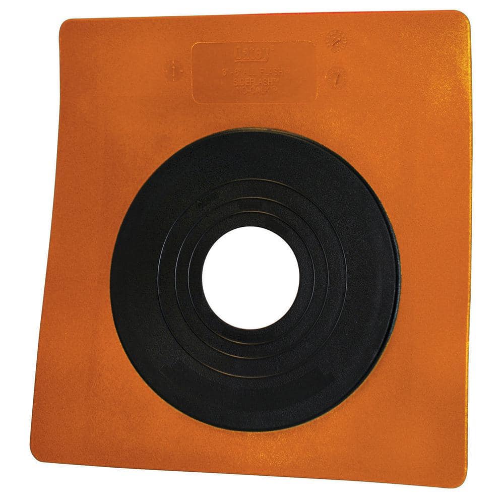 Oatey Sideflash 12-1/2 in. x 12 in. Vertical Vent Pipe Roof Flashing with 3 in. - 6 in. Adjustable Diameter (3)
