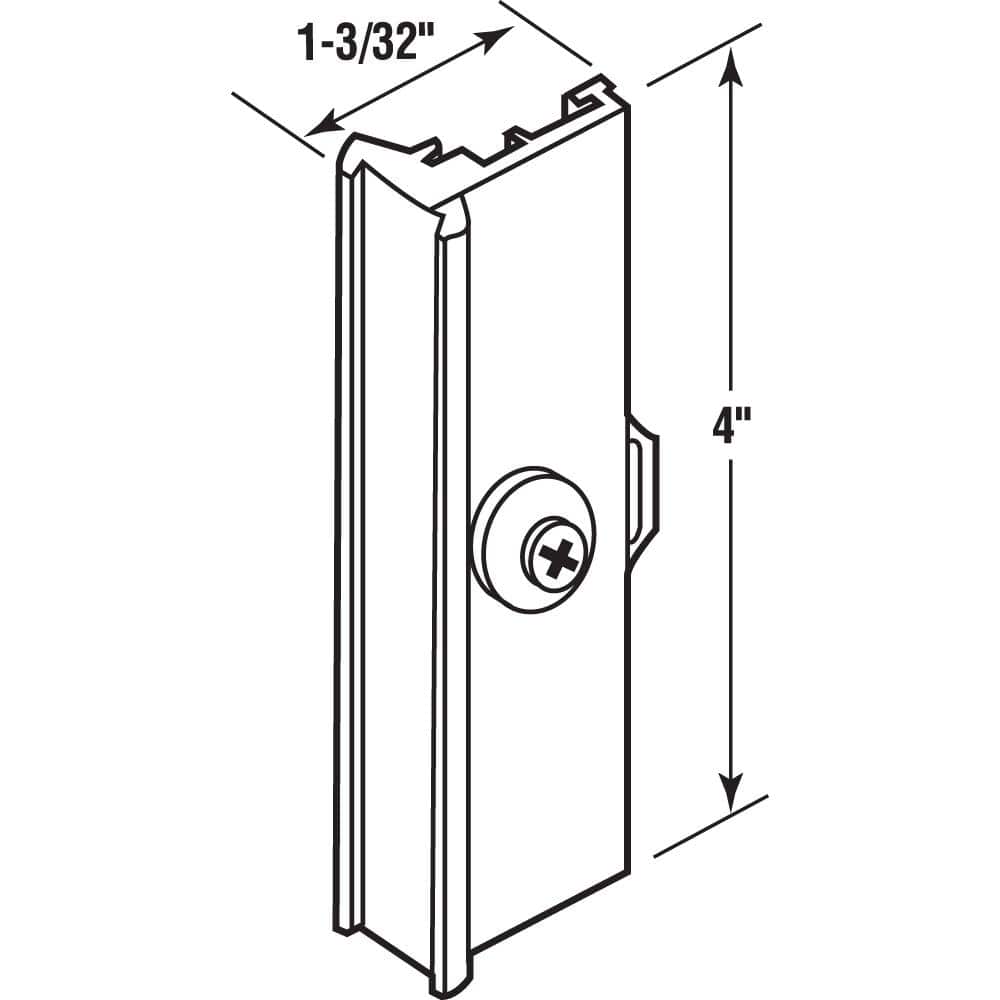 Prime-Line Aluminum Sliding Window Lock with Pull Latch (2)