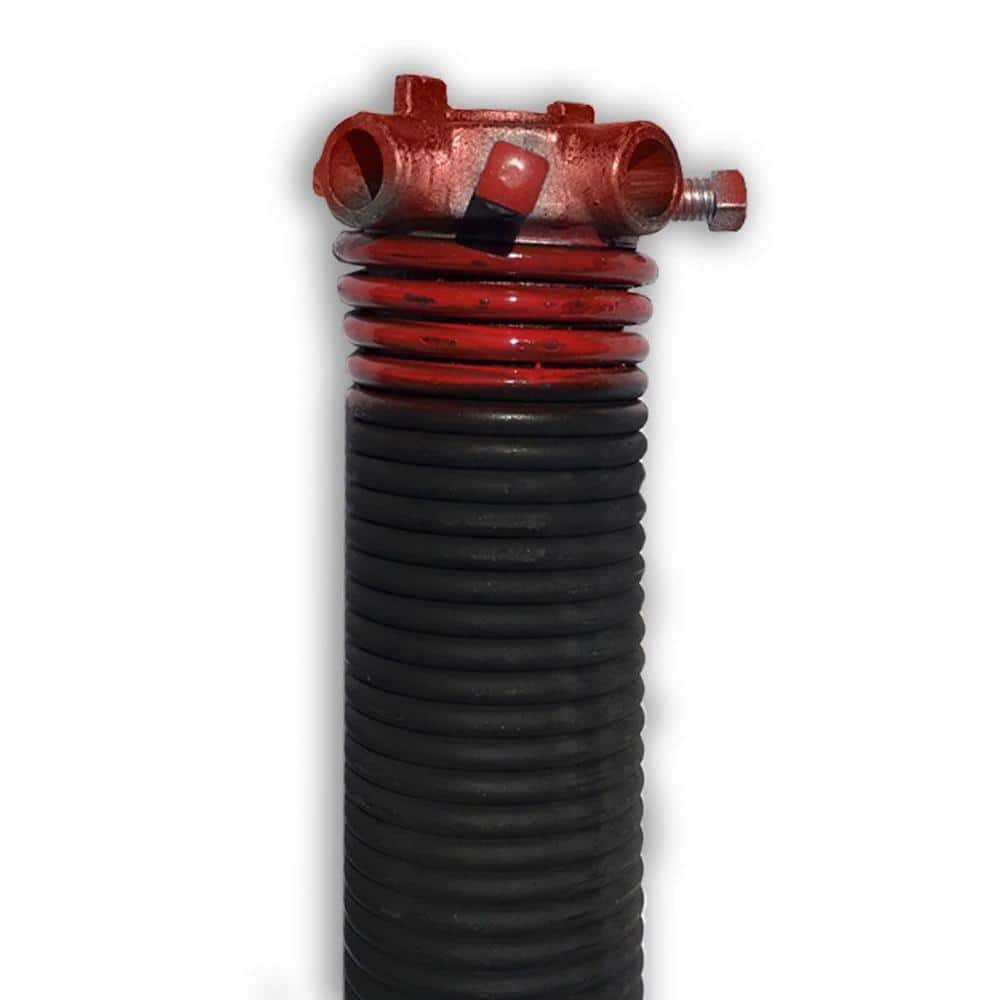 DURA-LIFT 0.225 in. Wire x 2 in. D x 27 in. L Torsion Spring in Red Right Wound for Sectional Garage Doors (1)