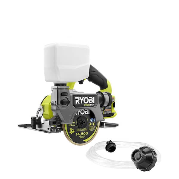 RYOBI ONE+ HP 18V Cordless Handheld Wet/Dry Masonry Tile Saw (Tool Only) (2)