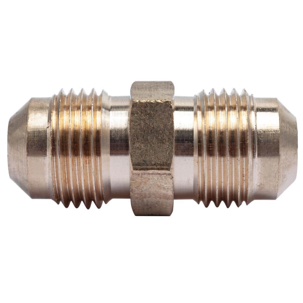 LTWFITTING 3/8 in. OD Flare Brass Coupling Fitting (1)