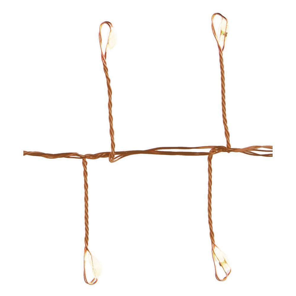 Hampton Bay Outdoor/Indoor 9 ft. Battery Operated 200 Micro Bulbs LED Willow String Light (3)