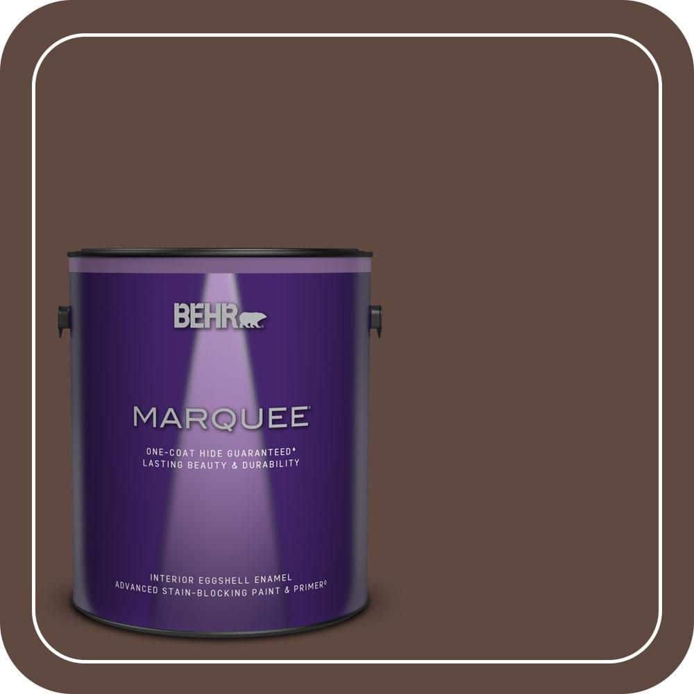 BEHR MARQUEE 1 gal. #S-G-780 Spiceberry Eggshell Enamel Interior Paint & Primer