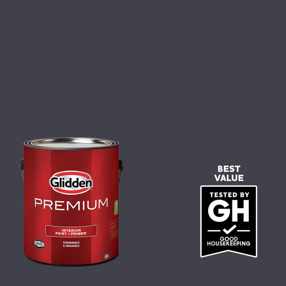 Glidden Premium 1-gal. Napoleon PPG1013-7 Eggshell Interior Latex Paint (1)