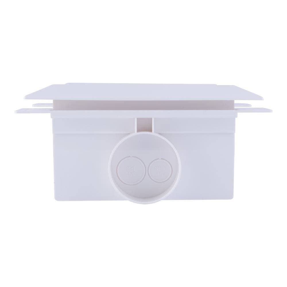 HOLDRITE 1/2 in. CPVC x 3/4 in. Male Hose Thread Washing Machine Outlet Box with Water Hammer Arrestors (3)