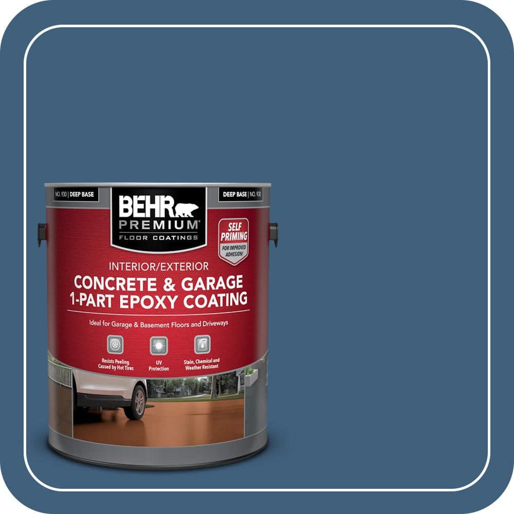 BEHR PREMIUM #M510-6 Self-Priming 1-Part Epoxy Satin Interior/Exterior Concrete and Garage Floor Paint (1)
