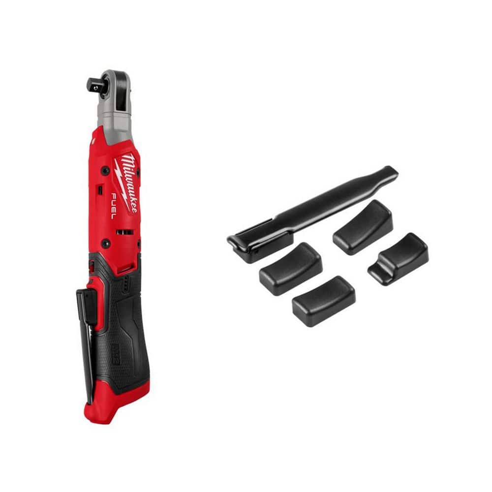 Milwaukee M12 12V Lithium-Ion 3/8 in. Cordless Ratchet with Modular Trigger Cap