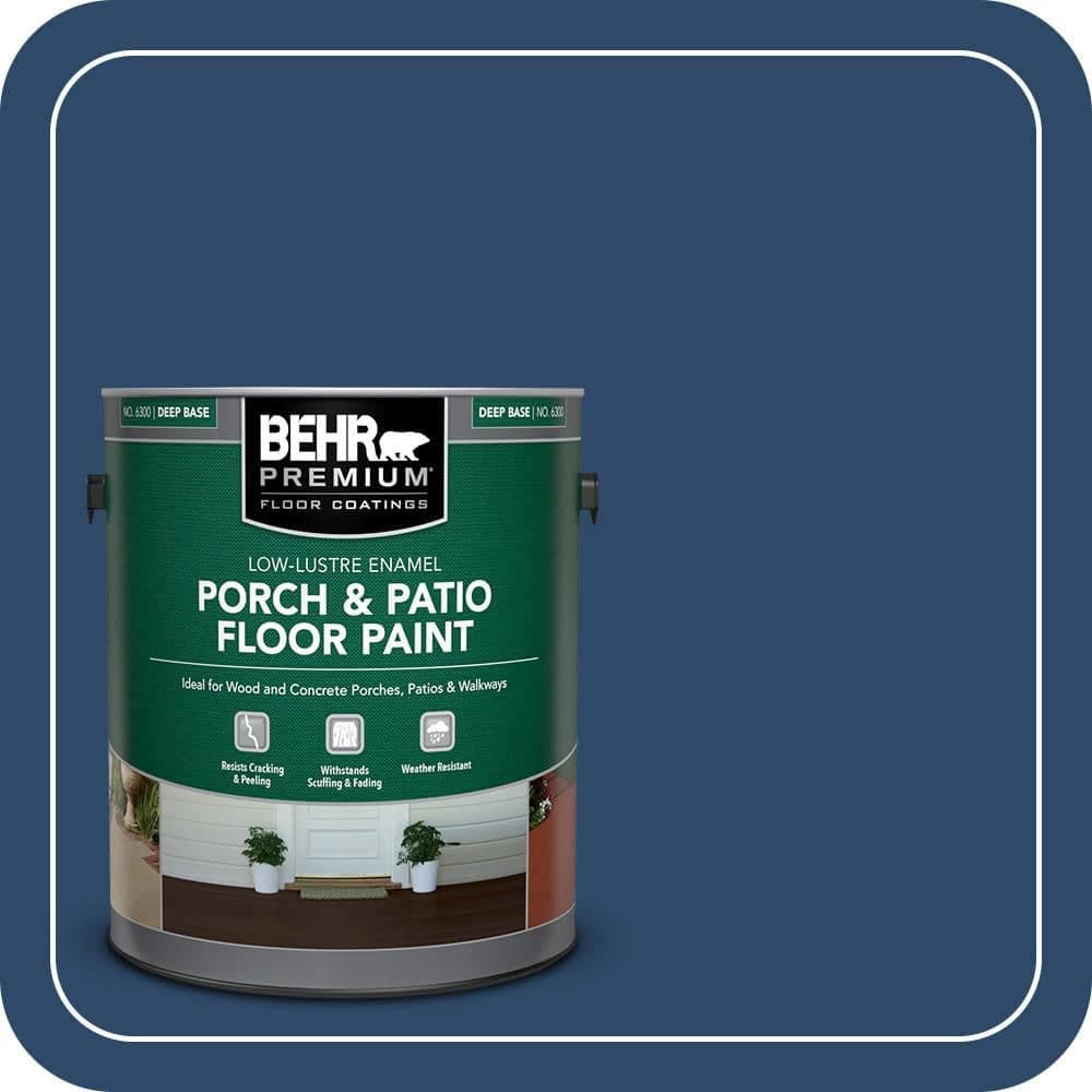 BEHR PREMIUM #PPF-57 Low-Lustre Enamel Interior/Exterior Porch and Patio Floor Paint (1)