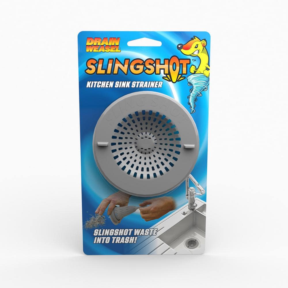 Drain Weasel Slingshot Kitchen Sink Strainer