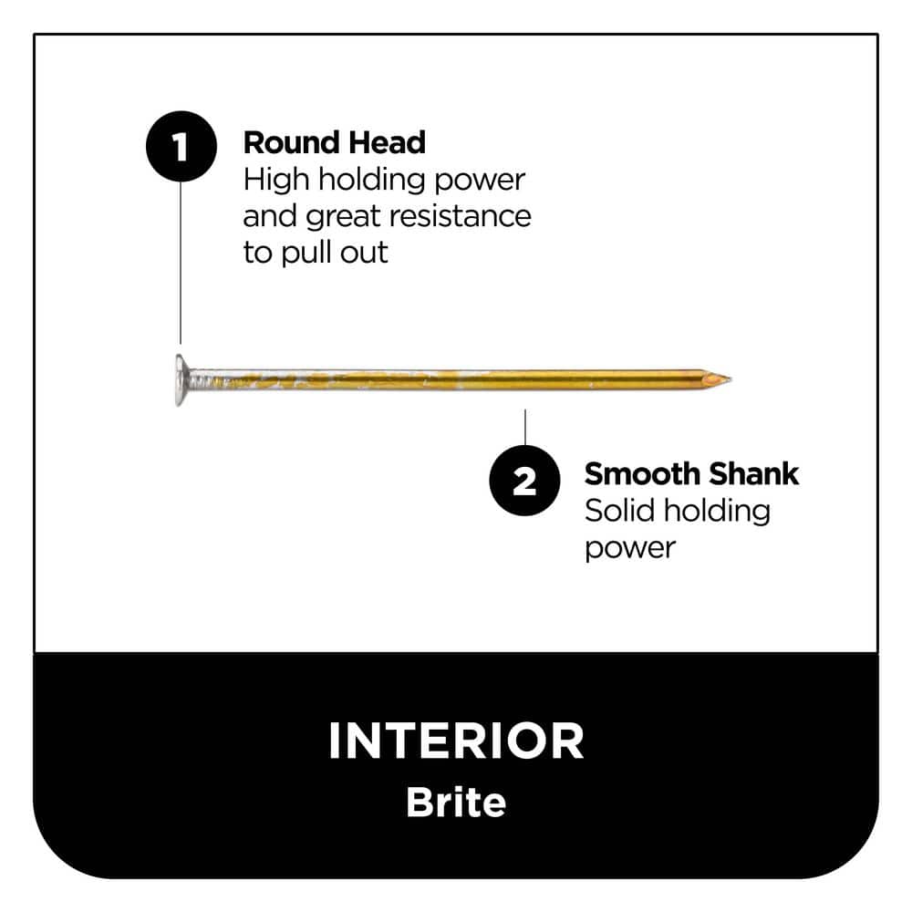 PRO-FIT 3 in. x 0.120 15° Bright Finish Smooth Shank Wire Coil Framing Nails (4000-Per Box) (3)