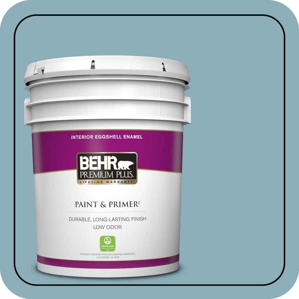 BEHR PREMIUM PLUS #QE-51 Atmosphere Enamel Low Odor & Primer (1)