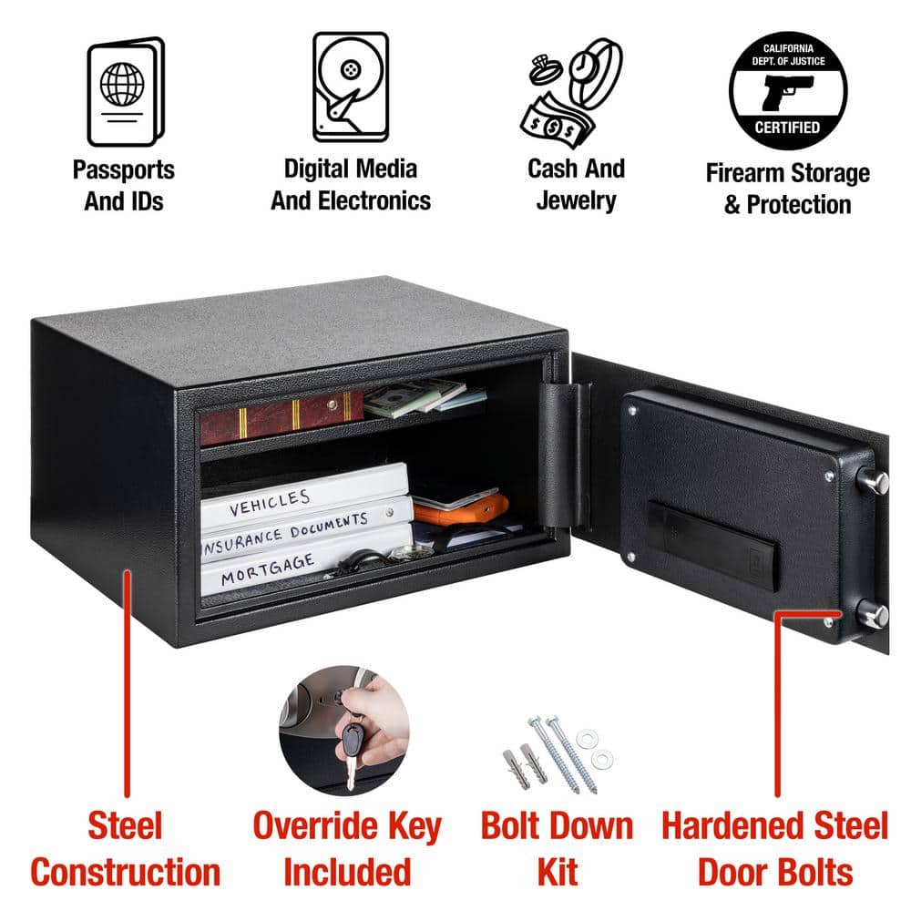 SentrySafe 0.98 cu. ft. Safe Box with Digital Lock (3)