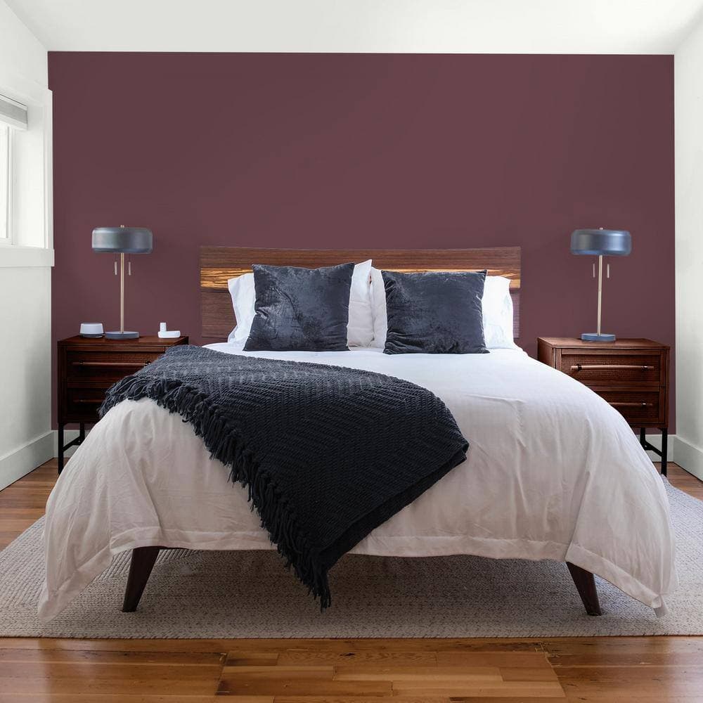 Glidden Premium 1 gal. PPG1048-7 Gooseberry Flat Interior Latex Paint (4)