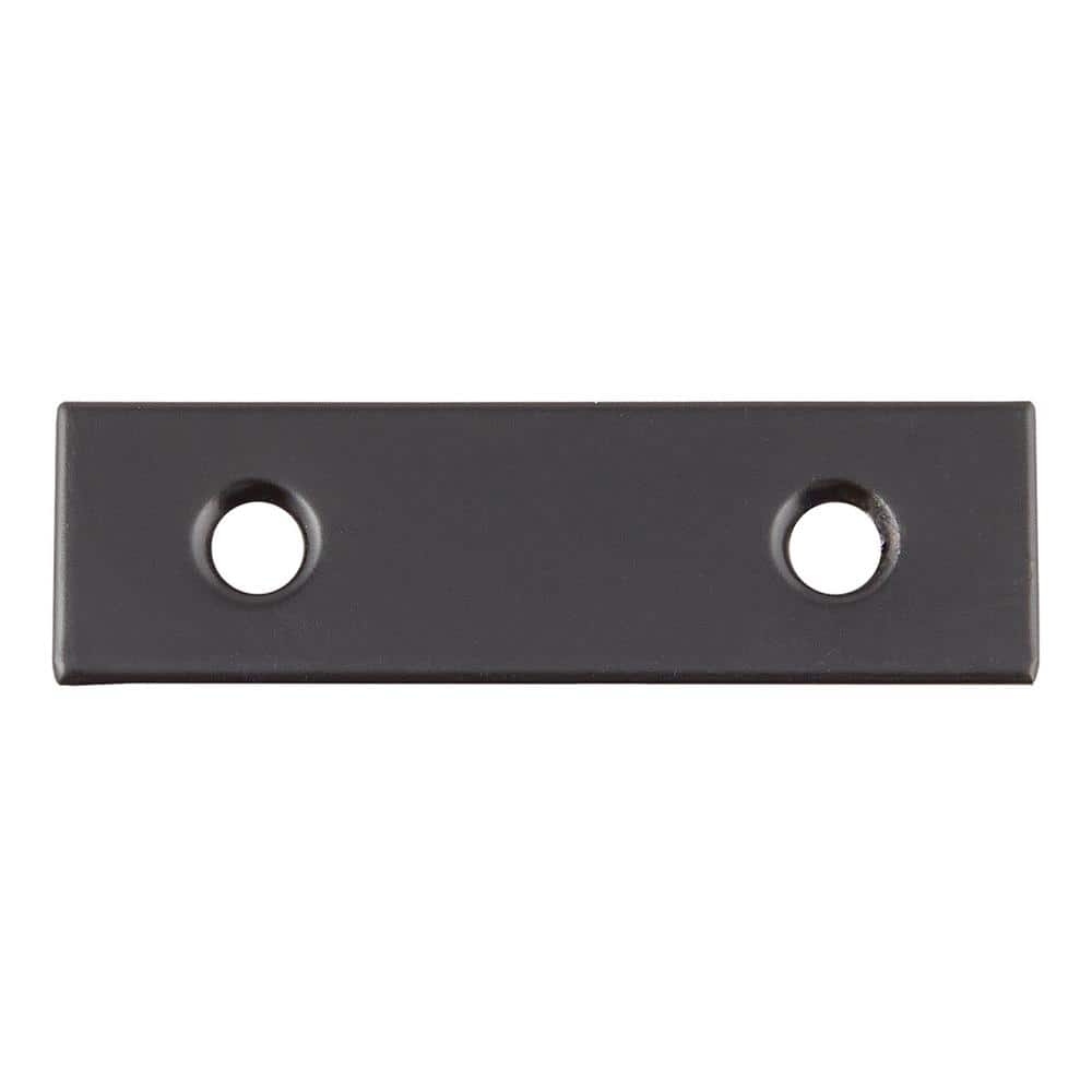 Everbilt (4-Pack) 2 in. Black Mending Plate (3)