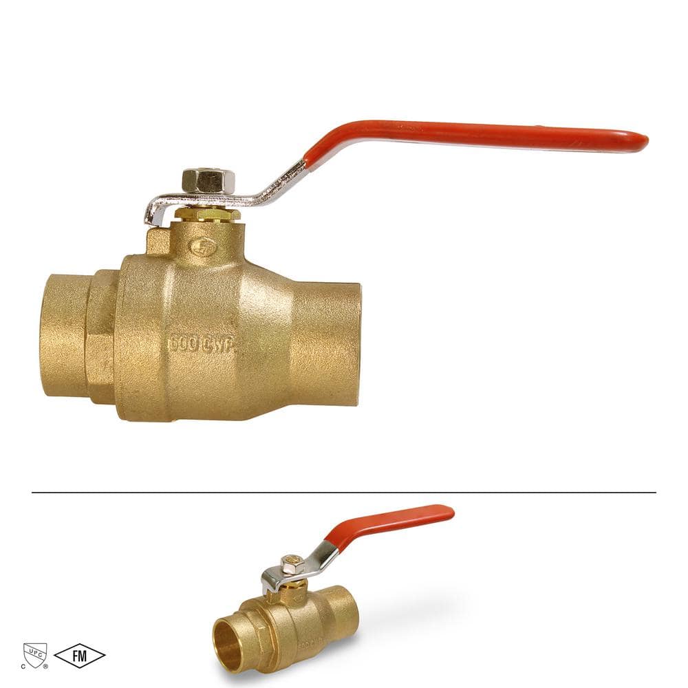 PLUMBFLEX Premium Brass Gas Ball Valve, with SWT Connections (3)