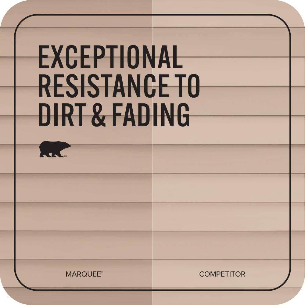 BEHR MARQUEE 5 gal. #S220-3 Sanderling Flat Exterior Paint & Primer (4)