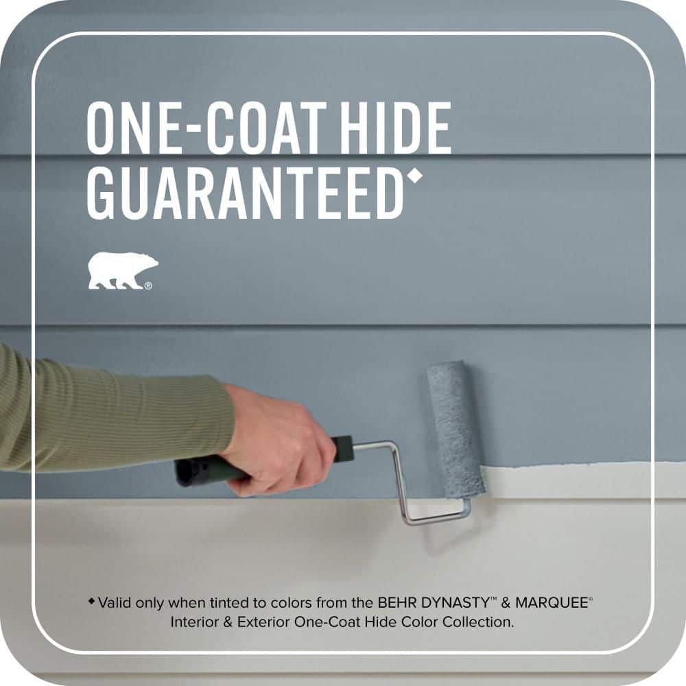 BEHR MARQUEE 1 gal. #MQ5-20 Cold Steel Satin Enamel Exterior Paint & Primer (3)