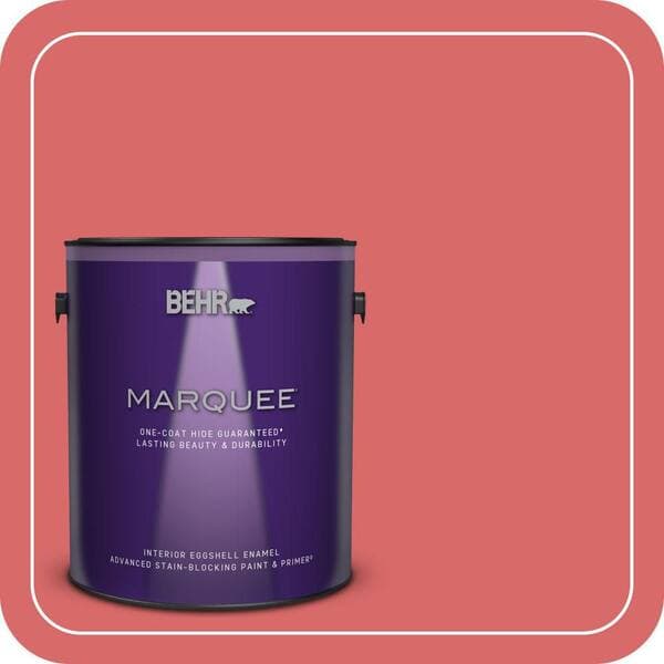 BEHR PREMIUM PLUS #160B-6 Coral Expression Flat Low Odor & Primer (3)