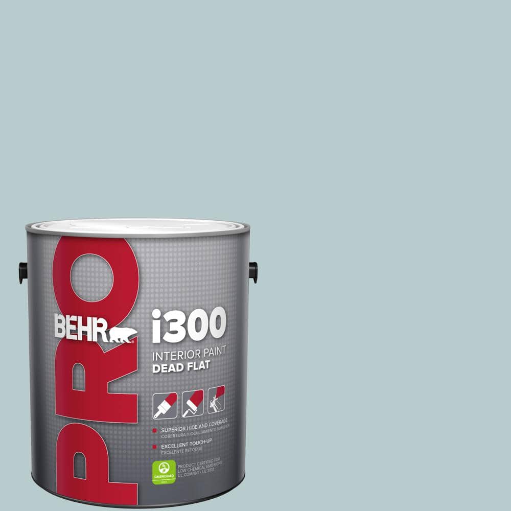 BEHR PRO 1 gal. #MQ3-54 Dayflower Dead Flat Interior Paint