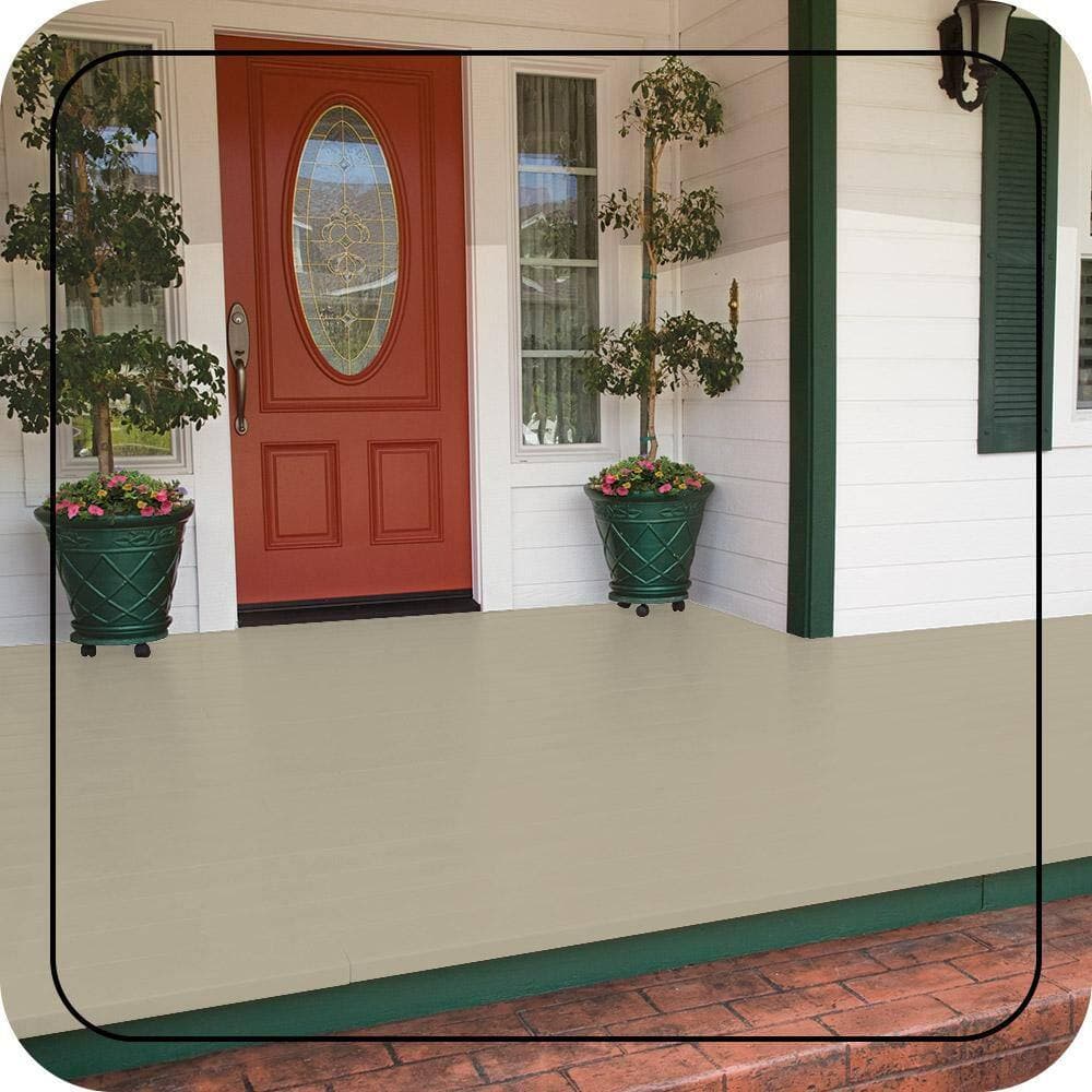 BEHR PREMIUM #770C-3 Low-Lustre Enamel Interior/Exterior Porch and Patio Floor Paint (2)