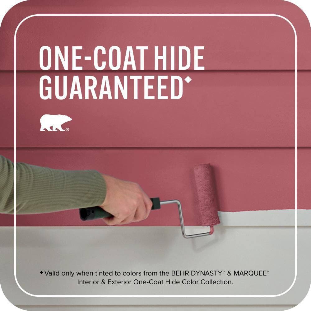 BEHR MARQUEE 1 gal. #T13-18 Ski Patrol Semi-Gloss Enamel Exterior Paint & Primer (3)