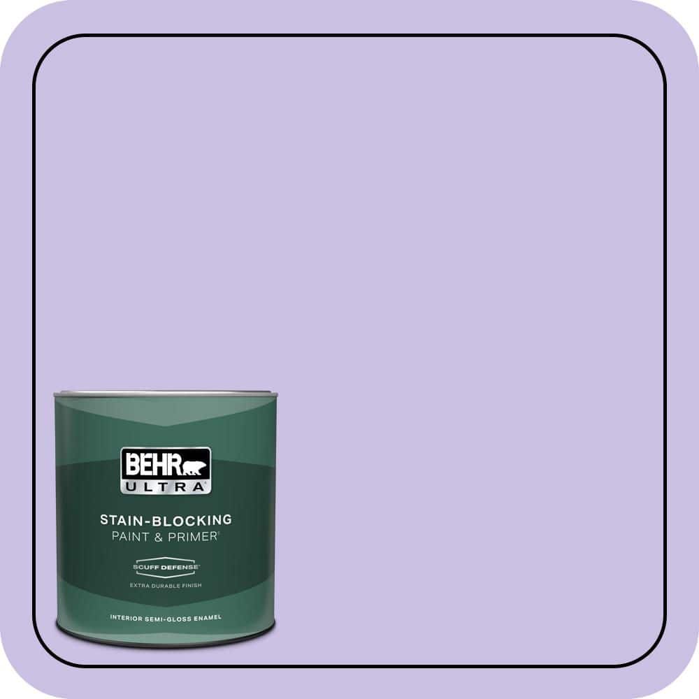 BEHR ULTRA 1 qt. #P560-3 Party Hat Extra Durable Semi-Gloss Enamel Interior Paint & Primer