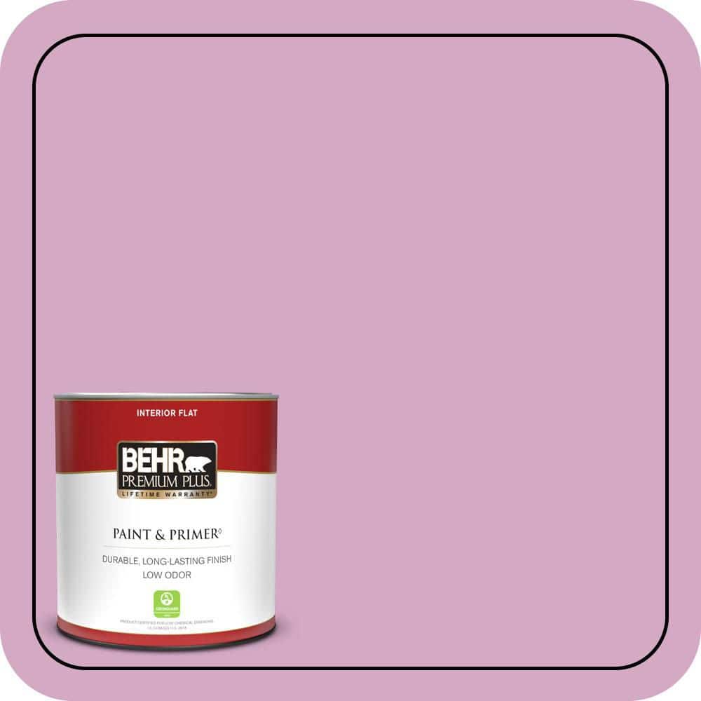 BEHR PREMIUM PLUS #M120-4 Heart to Heart Enamel Interior Stain-Blocking Paint and Primer (1)