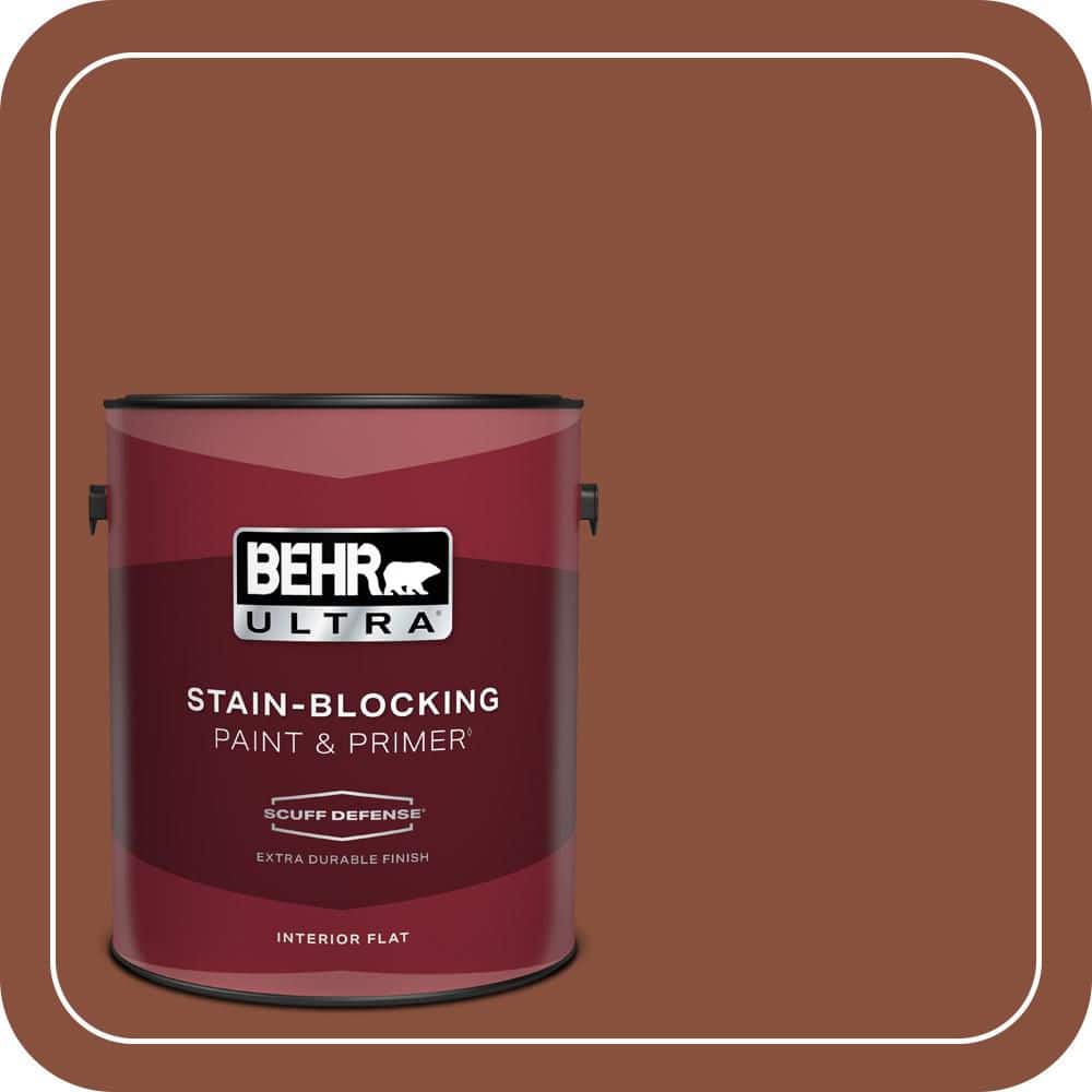 BEHR ULTRA 1 gal. #T14-9 Hipsterfication Extra Durable Flat Interior Paint & Primer