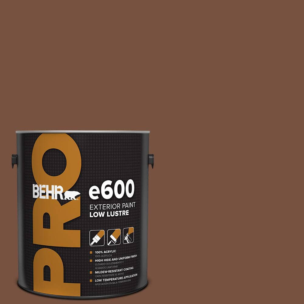 BEHR PRO 1 gal. #240F-7 Root Beer Low Luster Exterior Paint