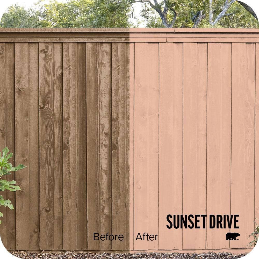 BEHR #M200-3 Color House and Fence Exterior Wood Stain (2)