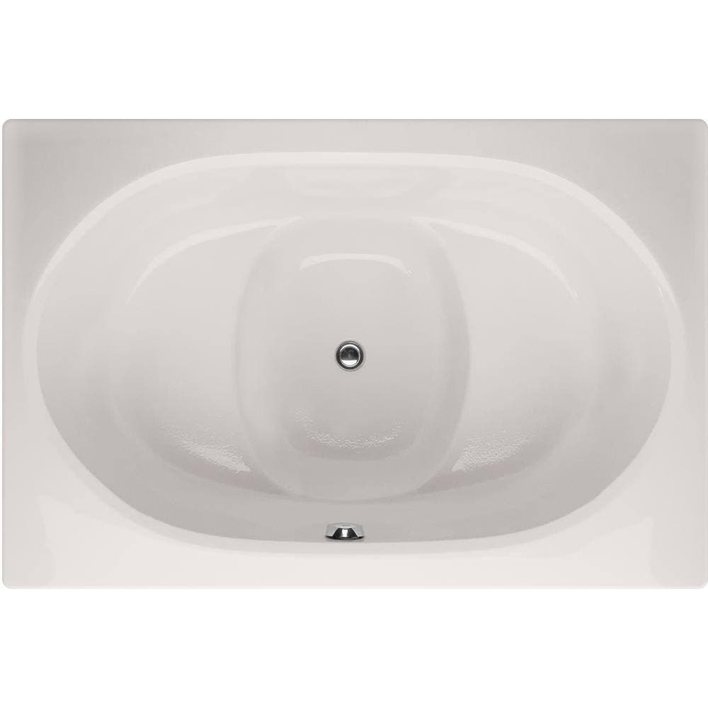 Hydro Systems Fuji 60 in. x 40 in. Rectangular Drop-in Air Bath and Whirlpool Bathtub in White (2)