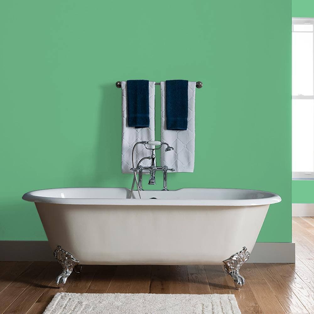 Glidden 8 oz. PPG1226-5 Garden Mint Satin Interior Paint Sample (3)