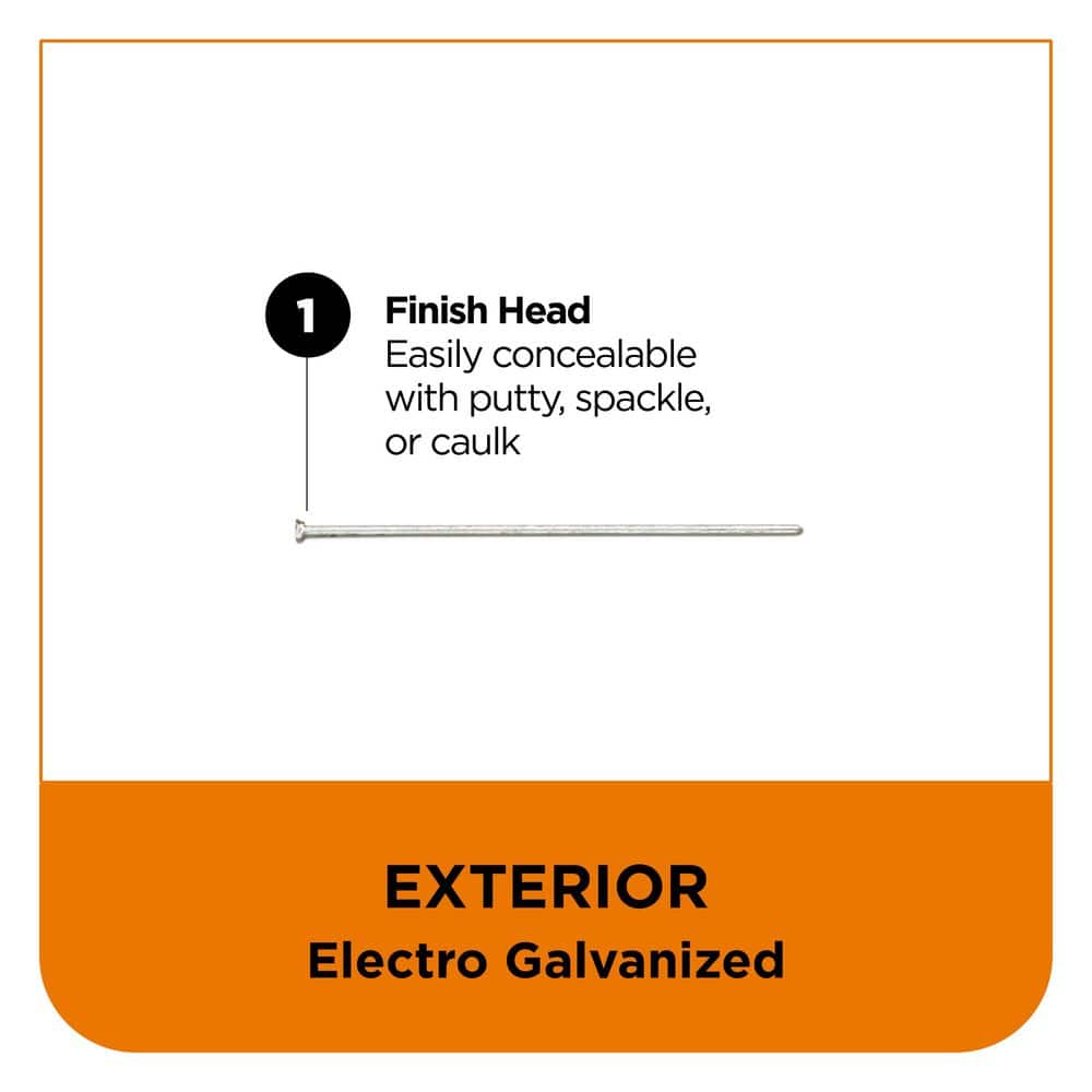 PRO-FIT 2 in. x 18GA Straight Electrogalvanized Collated Brad Nails (1000-Per Box) (3)